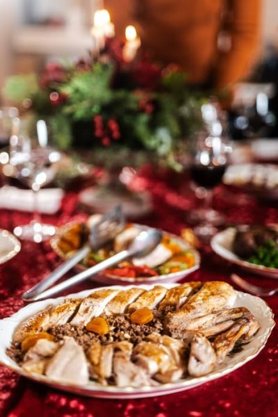 Χριστουγεννιάτικο μενου με zafiris catering