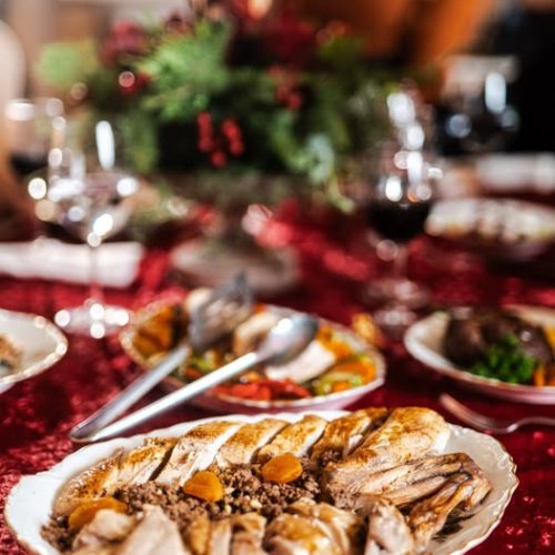 Χριστουγεννιάτικο μενου με zafiris catering